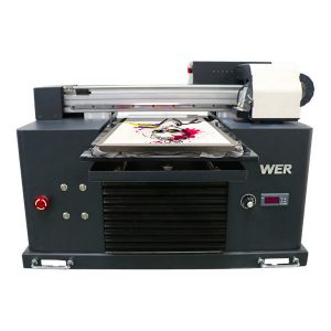 Impresora DTG directa para a roupa impresora máquina de camiseta plana uv